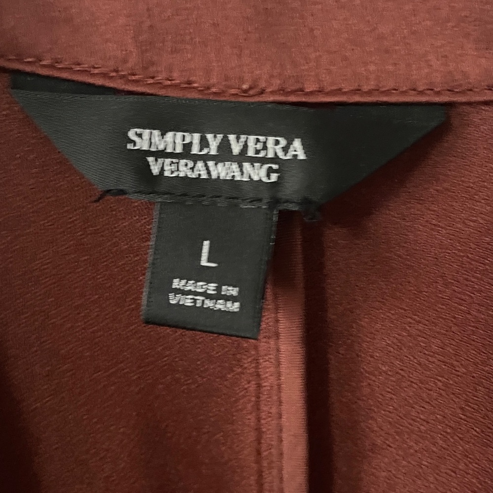 SIMPLY VERA BLAZER RUST - Picture 2 of 6